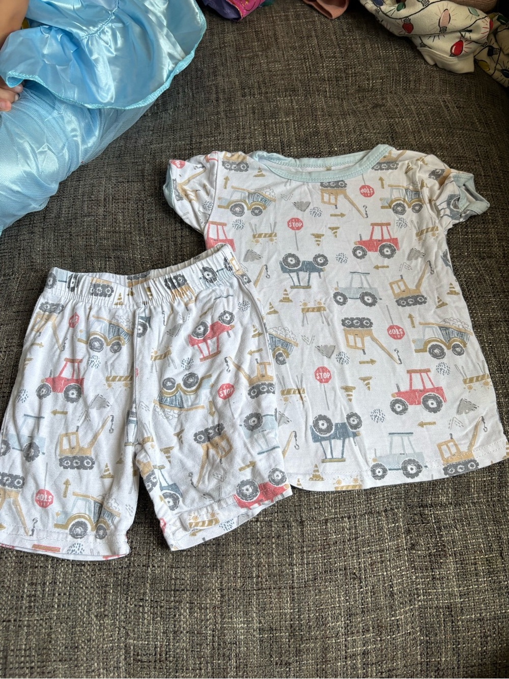 Milkberry construction pyjamas 2T